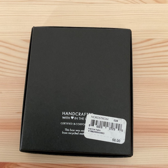 Dogeared sterling silver necklace, 18 inch long - Picture 4 of 4